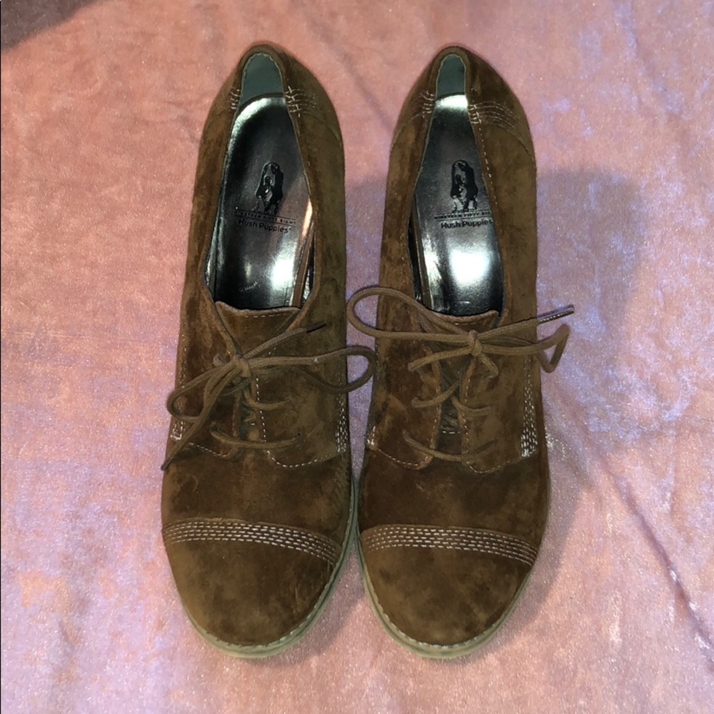 Hush puppies Oxford heels